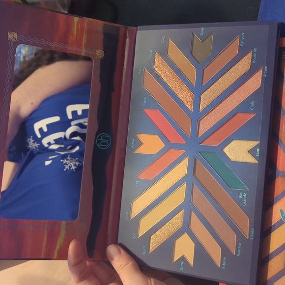 Bh cosmetics Santa Fe palette with mirror - Picture 2 of 2